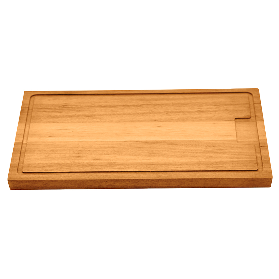 TABLA DE MADERA PARA CORTAR Y SERVIR CHURRASCO 35X23X1,5 CM.