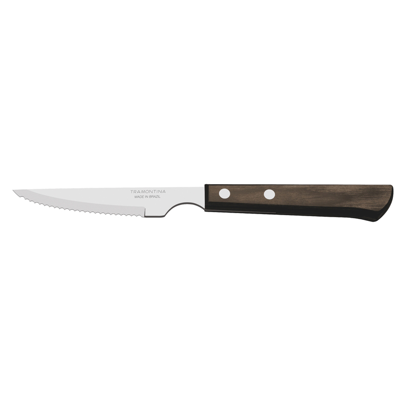 CUCHILLO CHULETERO PARA CHURRASCO 4 POLYWOOD