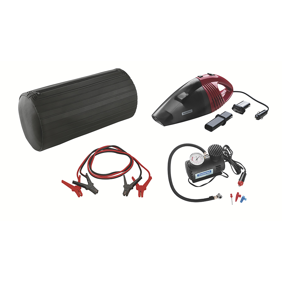 Kit Limpieza de 8 piezas para Carro TRAMONTINA