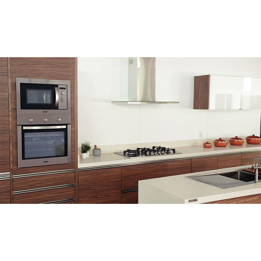 Microondas Empotrado Acero Inox 25L / 0.9 Cu ft (SIENA) - Gasco