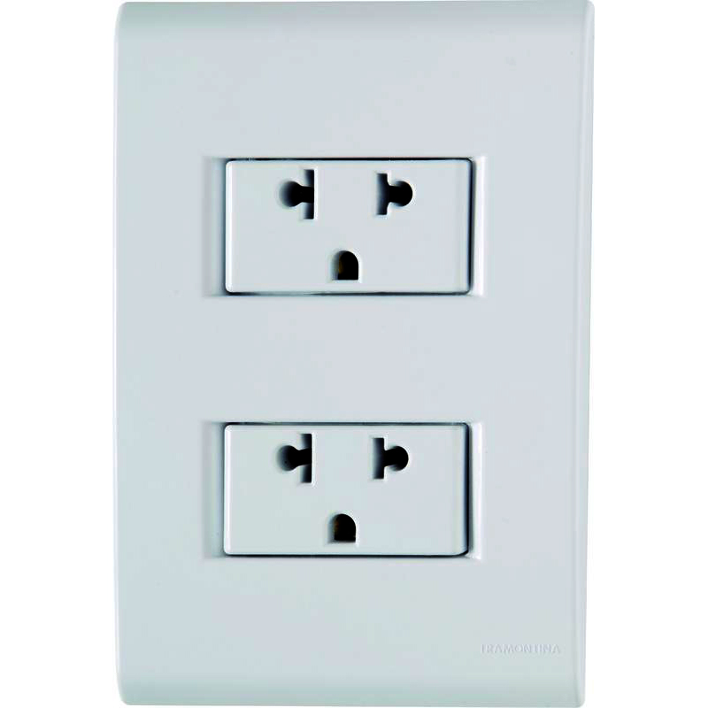 CONJUNTO ARMADO PULSADOR TIMBRE 10A 250V BLANCO LIZ