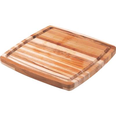 TABLA DE MADERA PARA CORTAR Y SERVIR CHURRASCO 35X23X1,5 CM.