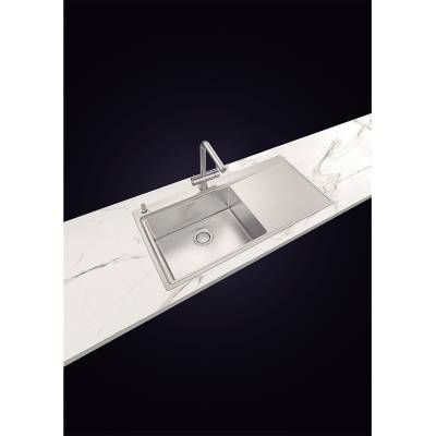 LAVAPLATOS BETA 40 R, STANDARD, DE EMPOTRAR, EN ACERO INOX., 78x43.50 CM