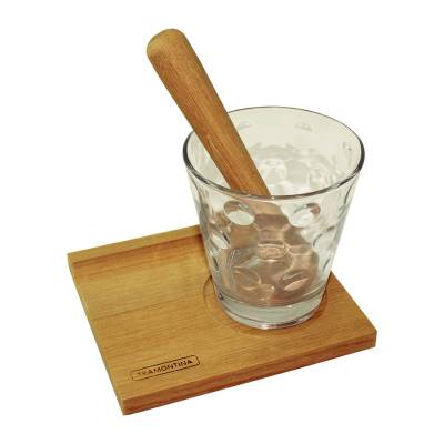 PLATO DE MADERA Ø23 CM. ARA CHURRASCO NUEVO TABLAS