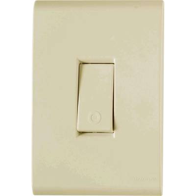 PULSADOR TIMBRE 10A 250V BEIGE