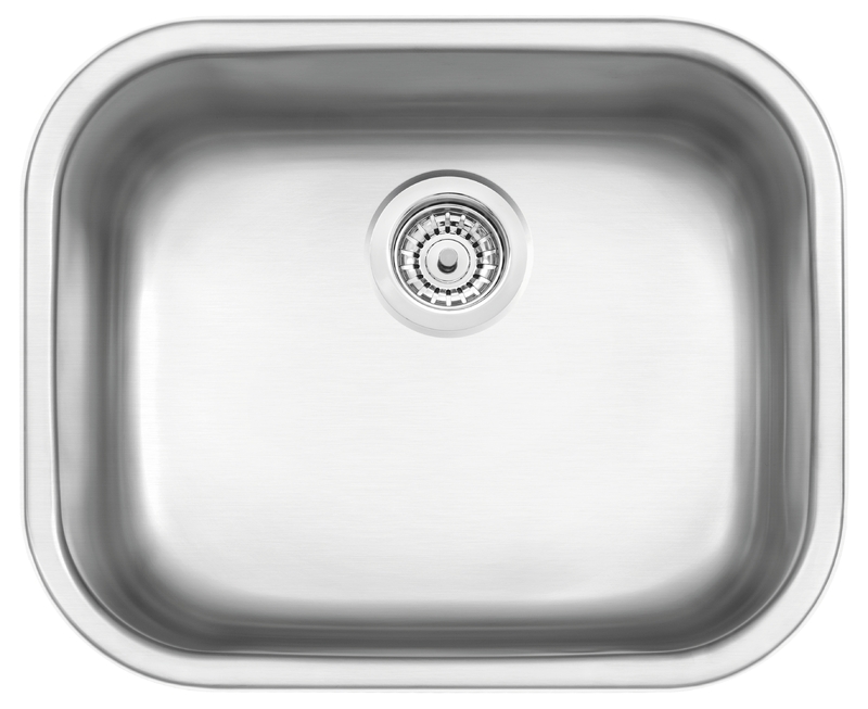 - CUBA ARIA MAXI 50 BS, PRIME, DE EMPOTRAR, EN ACERO INOX., 50X40 CM