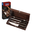 JUEGO PARA CHURRASCO 4 PIEZAS POLYWOOD