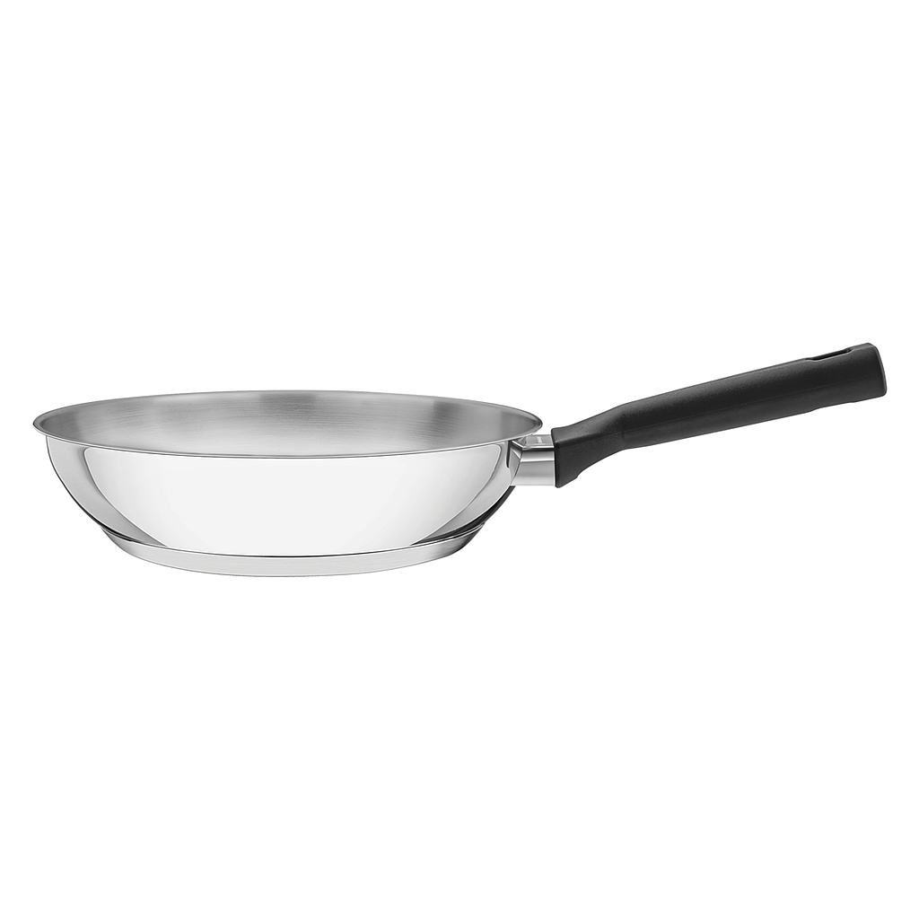 [62195245] SARTEN EN ACERO INOXIDABLE FONDO TRIPLE 2,1 L. Ø24 CM. BRAVA