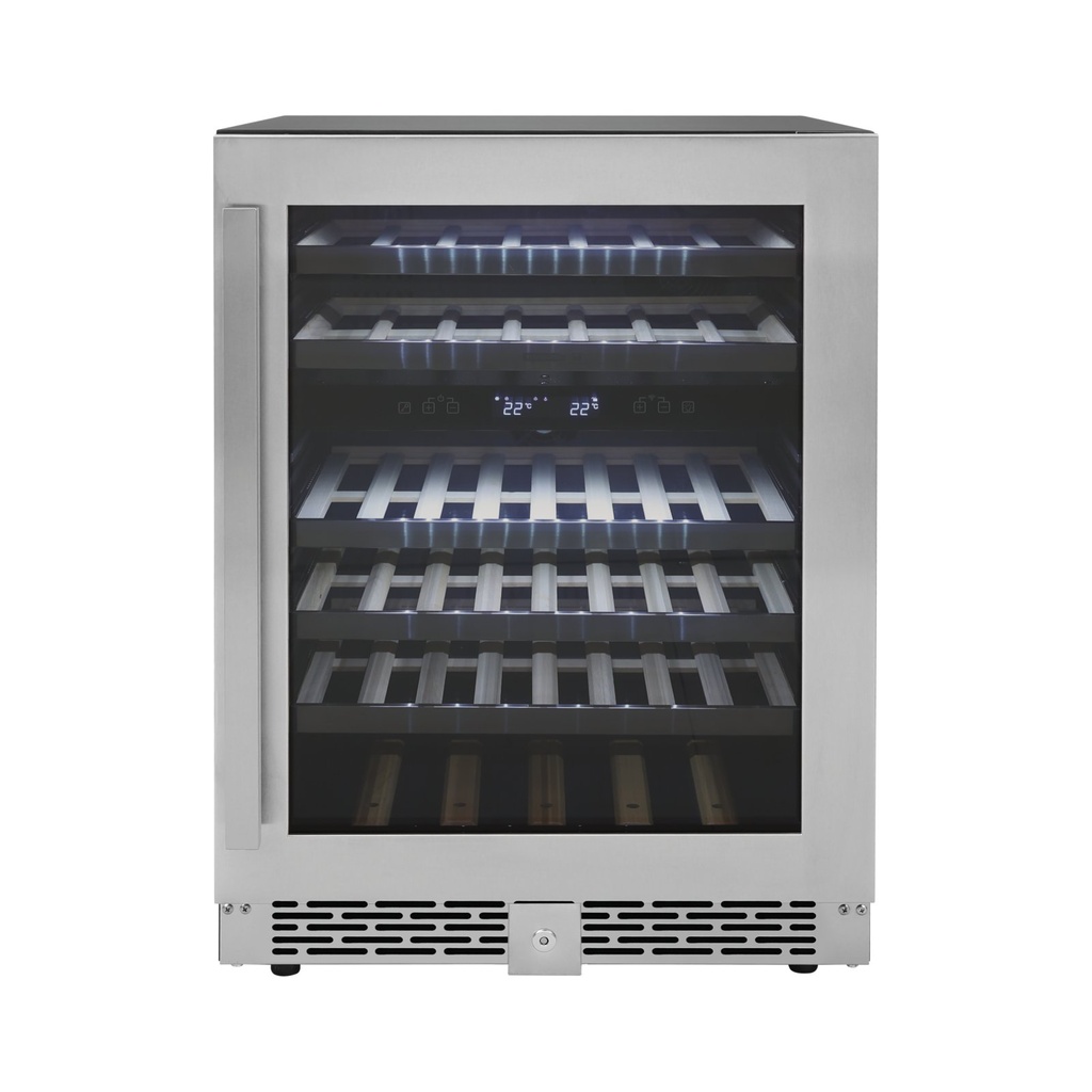 [94896002] VINOTECA EN ACERO INOX 59X82 T-SMART 45B 220V
