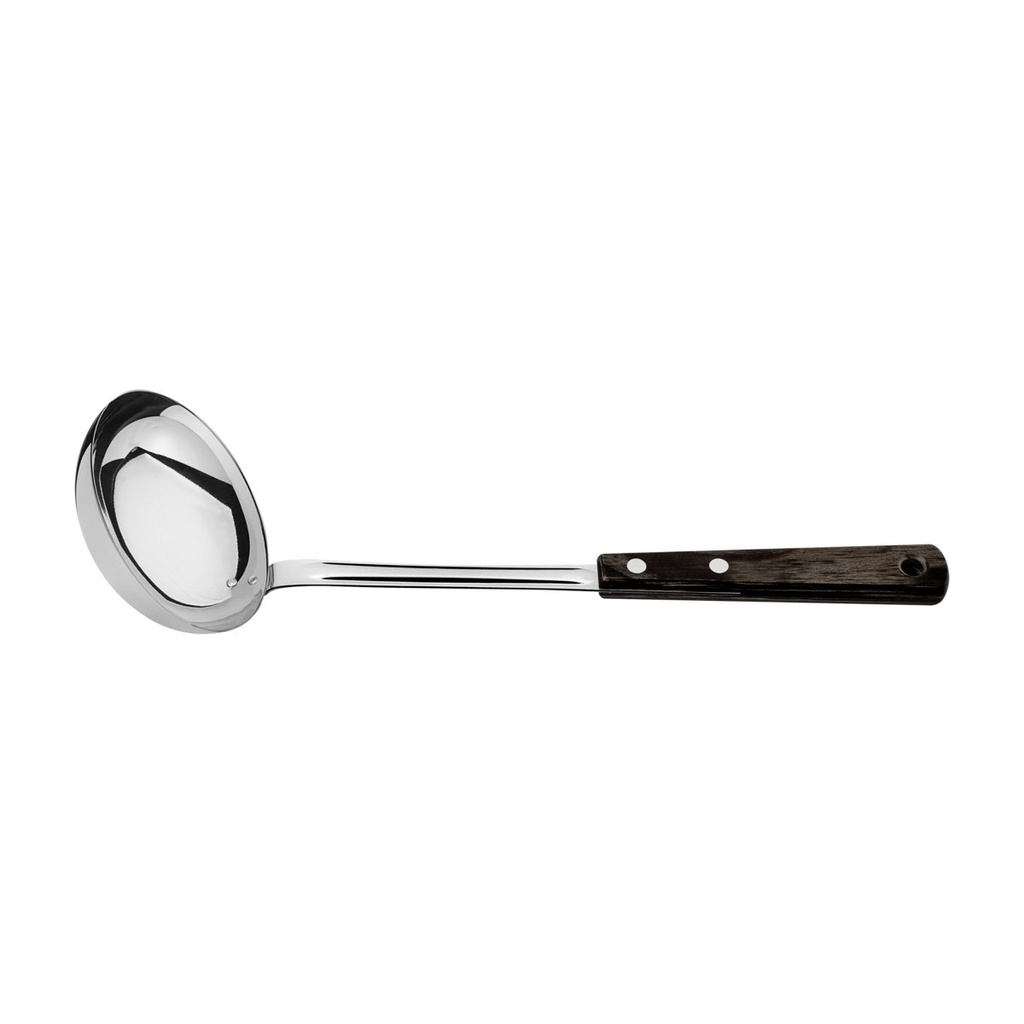 CUCHARON 32 CM. CON MANGO DE MADERA POLYWOOD