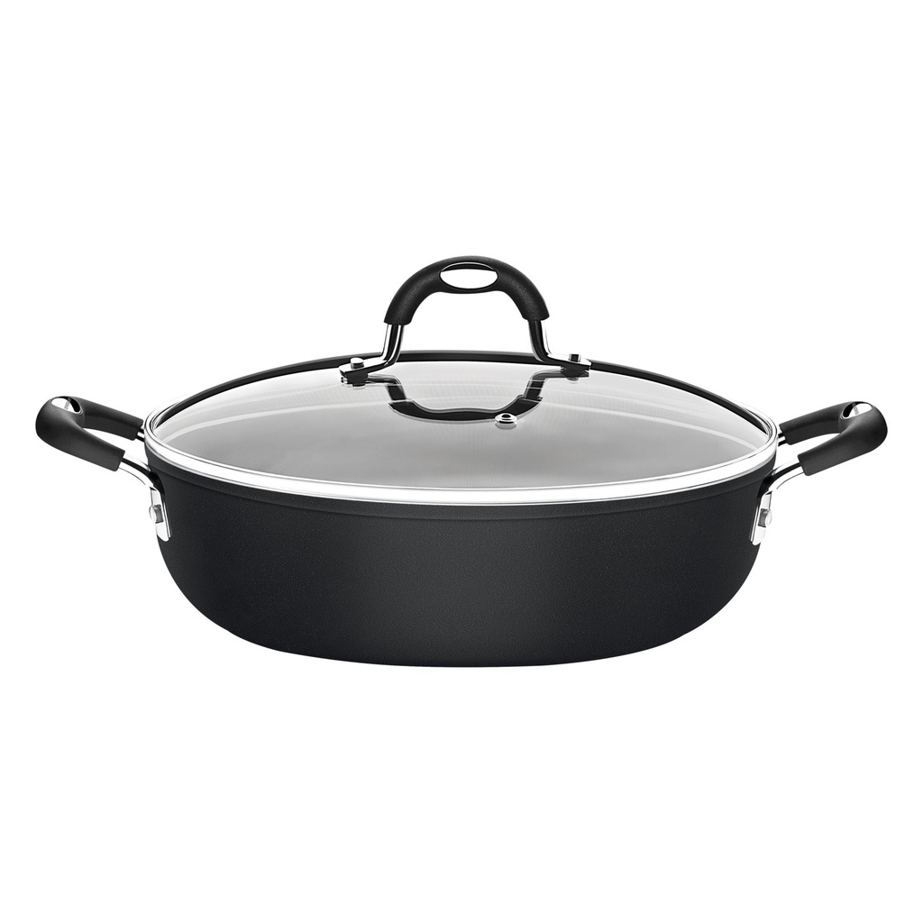 ARROCERA CON TAPA Ø28 CM MONACO INDU