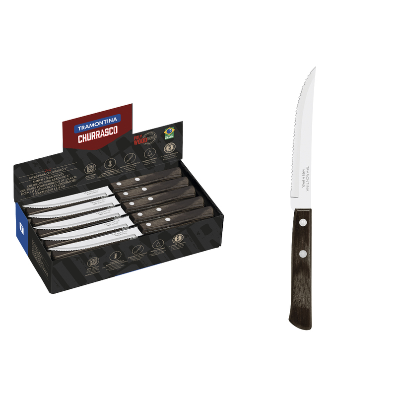 CUCHILLO ASADO 5 POLYWOOD