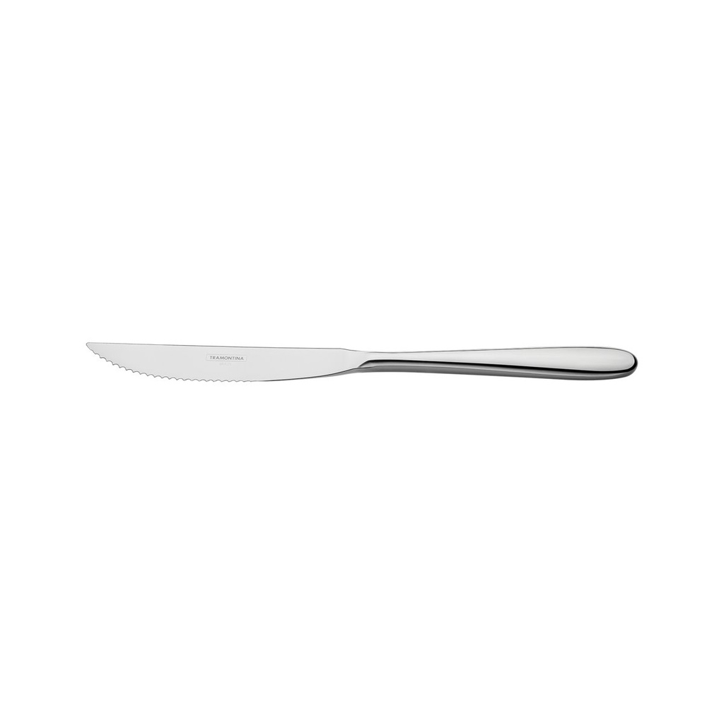 [63979980] CUCHILLO FORJADO PARA CHURRASCO EN ACERO INOXIDABLE CANNES