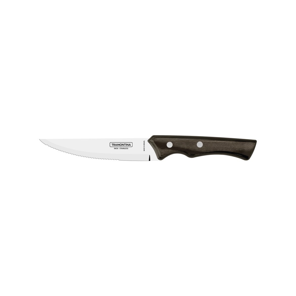 CUCHILLO JUMBO PARA CHURRASCO 5" POLYWOOD
