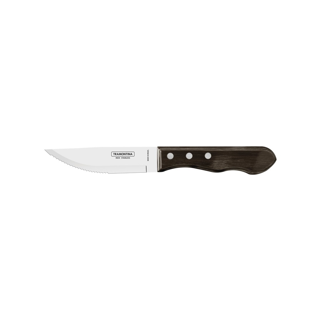 [21116095] CUCHILLO JUMBO PARA CHURRASCO 5" POLYWOOD