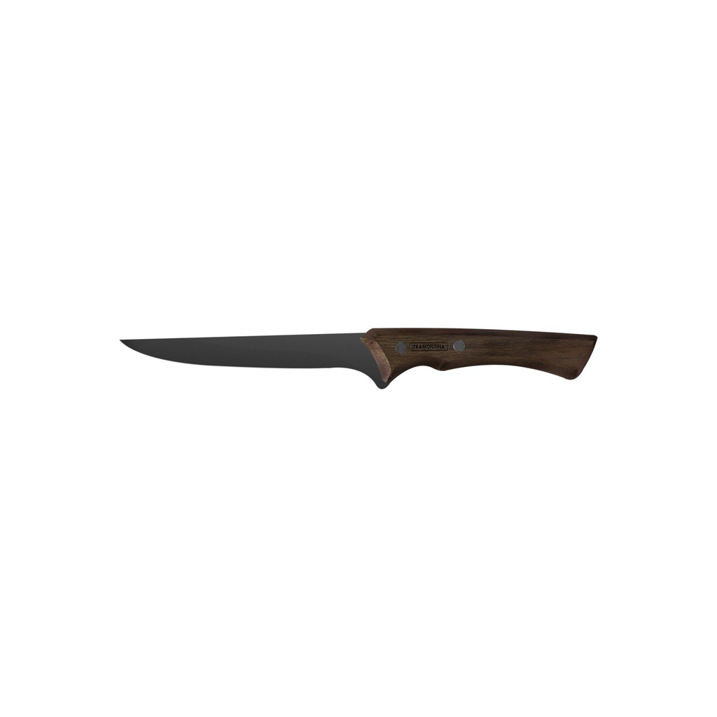 [22840106] CUCHILLO PARA DESHUESAR 6" CON MANGO DE MADERA CHURRASCO BLACK