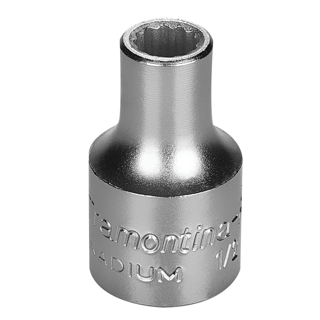 DADO ESTRIADO EN ACERO CROMO VANADIO 32 MM - ENCASTRE 1/2"