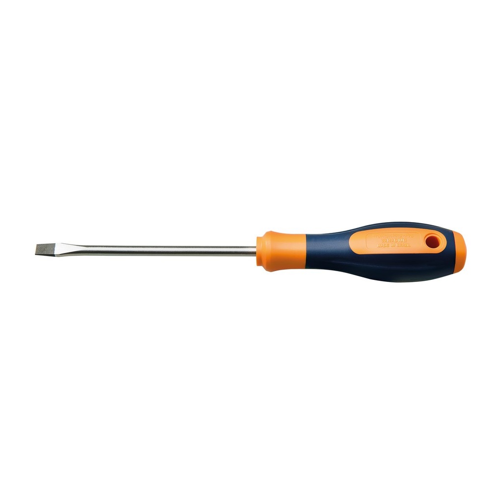 DESTORNILLADOR PUNTA PLANA 5X100 MM. 3/16X4 EN ACERO CROMO VANADIO