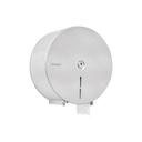 DISPENSADOR DE ACERO INOXIDABLE PARA ROLLOS GRANDES DE PAPEL HIGIENICO
