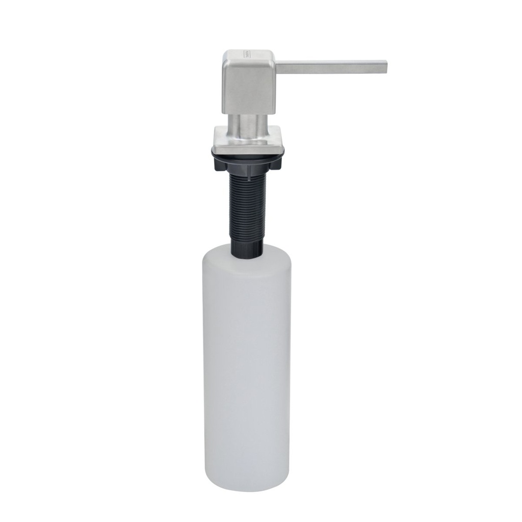 DISPENSADOR DE JABÓN EN ACERO INOXIDABLE 500 ML SQUARE