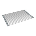 ESCURRIDOR DE PLATOS FLEXIBLE EN ACERO INOX 50X33CM