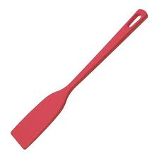 [25124170] ESPATULA ROJA RECTA NYLON EASY