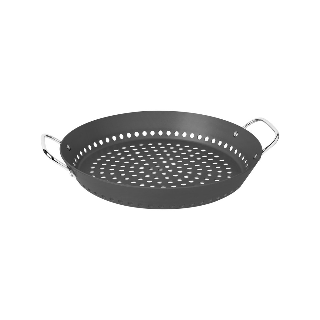 FUENTE PERFORADA Ø 30 CM. PARA CHURRASCO