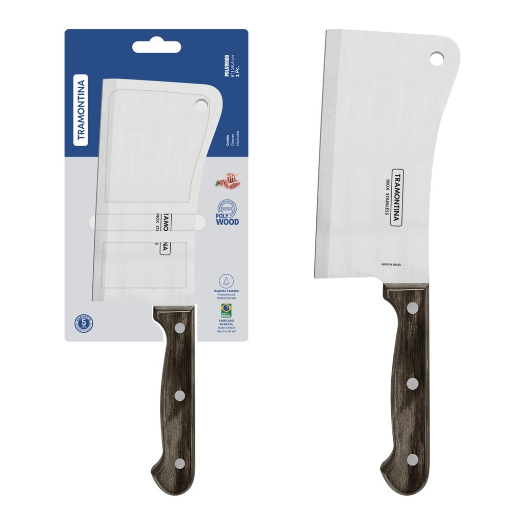 [21140196] HACHUELA DE COCINA 6" POLYWOOD
