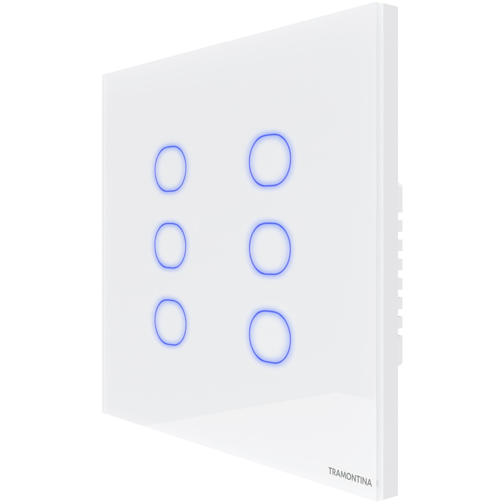 INTERRUPTOR ONNE TOUCH SMART 4X4 BLANCO CON 6 CANALES