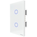 INTERRUPTOR TOUCH 2 CH SMART BLANCO