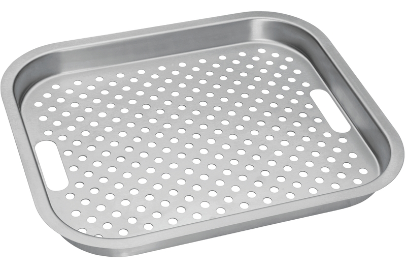 [94532014] BANDEJA PERFORADA, EN ACERO INOX., 43X36 CM