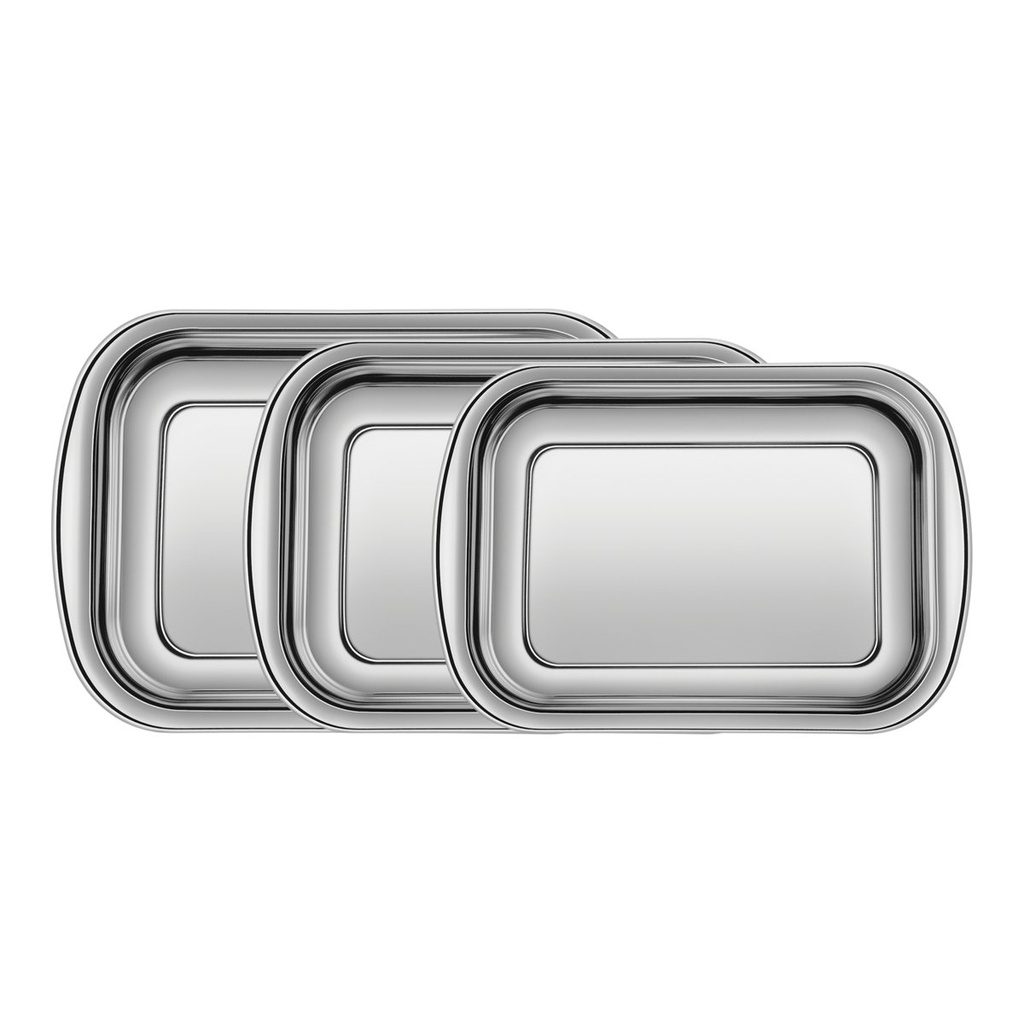 [64310400] JUEGO DE ASADERAS EN ACERO INOXIDABLE 3 PIEZAS COSMOS