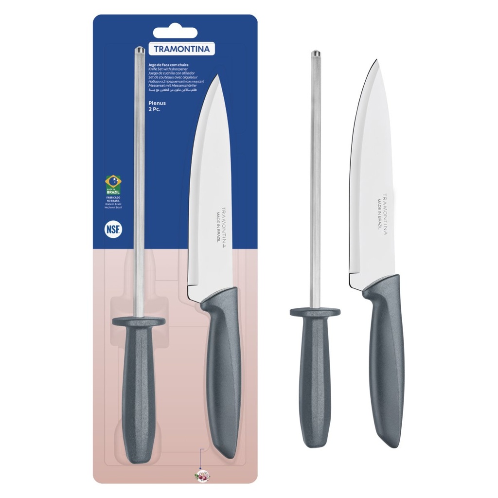 [23498611] JUEGO DE CUCHILLOS 2 PIEZAS PLENUS