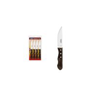 JUEGO DE CUCHILLOS JUMBO PARA CHURRASCO 4 PIEZAS POLYWOOD