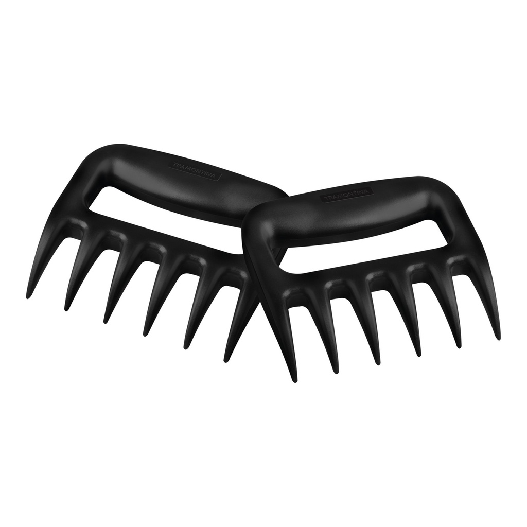 JUEGO DE GARRAS MULTIUSO 2 PIEZAS CHURRASCO BLACK