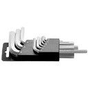 JUEGO DE LLAVES HEXAGONALES 9 PIEZAS MASTER