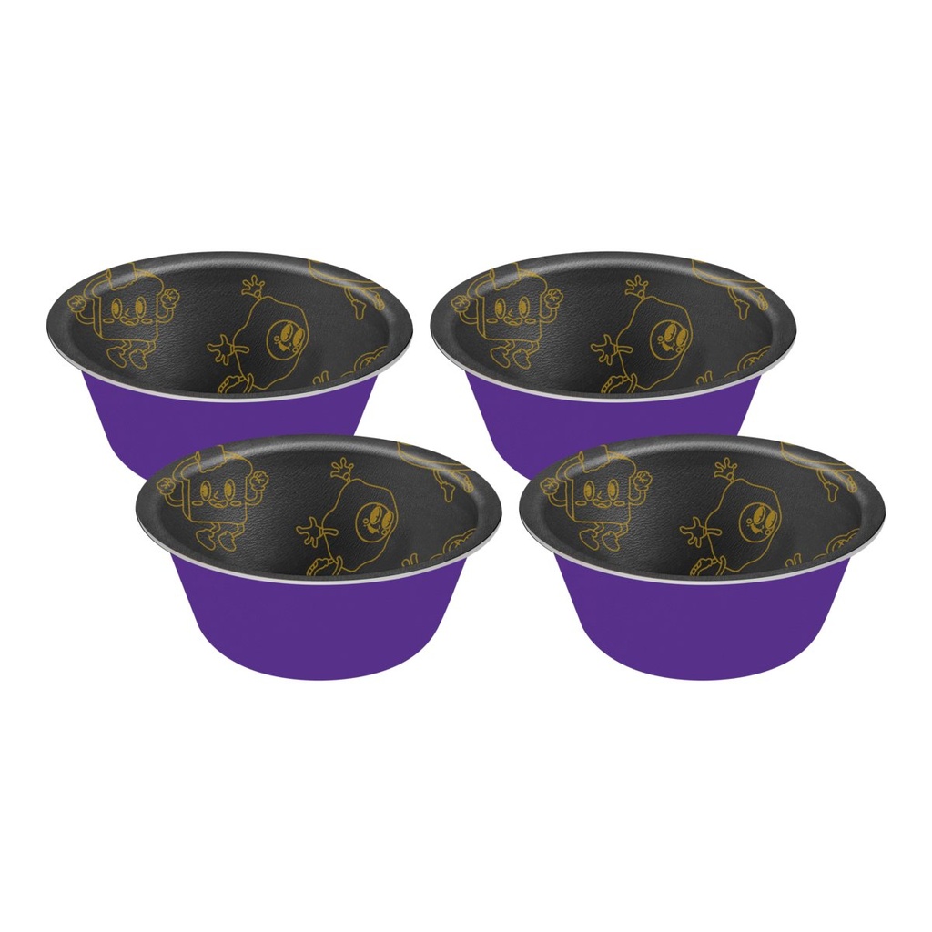 [27899059] JUEGO DE MOLDES PRA CUPCAKE DE 4 PI