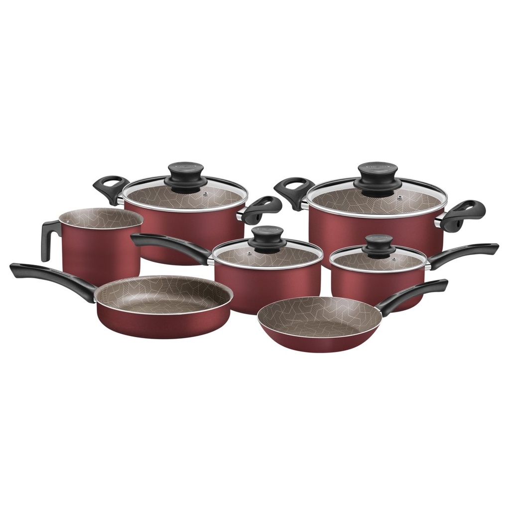 JUEGO DE OLLAS ANTIADHERENTE 7 PIEZAS PARIS TEXTURE