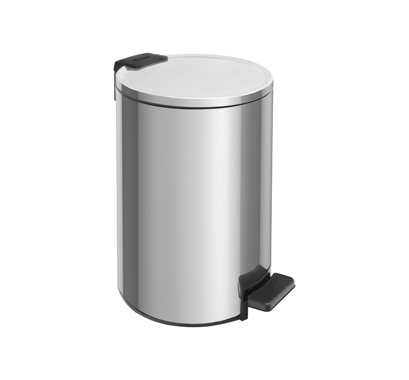 BASURERO ACERO INOX C/PEDAL LOOP 12