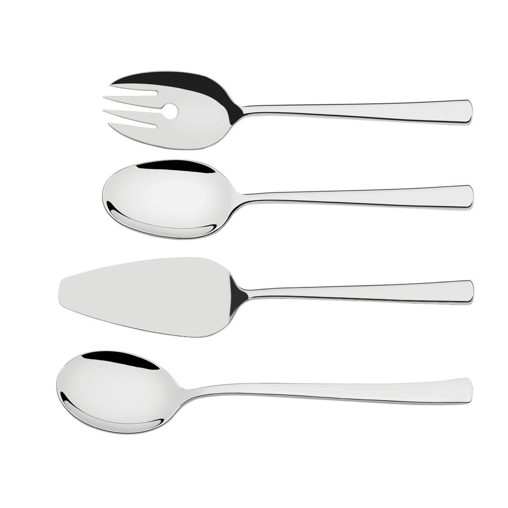 [66934160] JUEGO DE UTENSILIOS EN ACERO INOXIDABLE 4 PIEZAS BERLIN