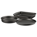 JUEGO MOLDES ANTIADHERENTE 3 PIEZAS PARIS TEXTURE