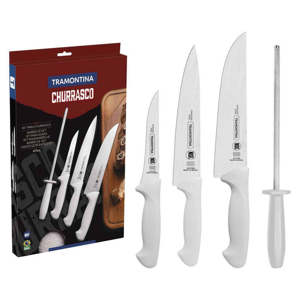 JUEGO PARA CHEF 4 PIEZAS PROFESIONAL