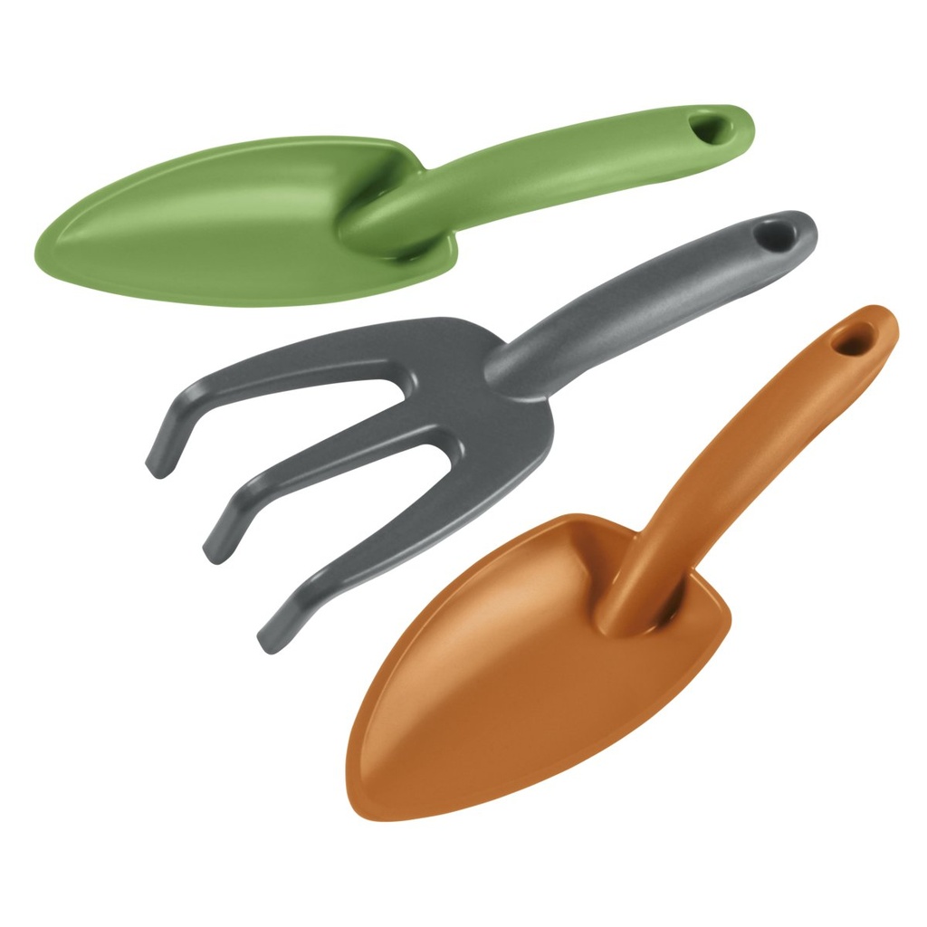 [78108100] JUEGO PARA JARDIN EN PLASTICO - 3 PIEZAS