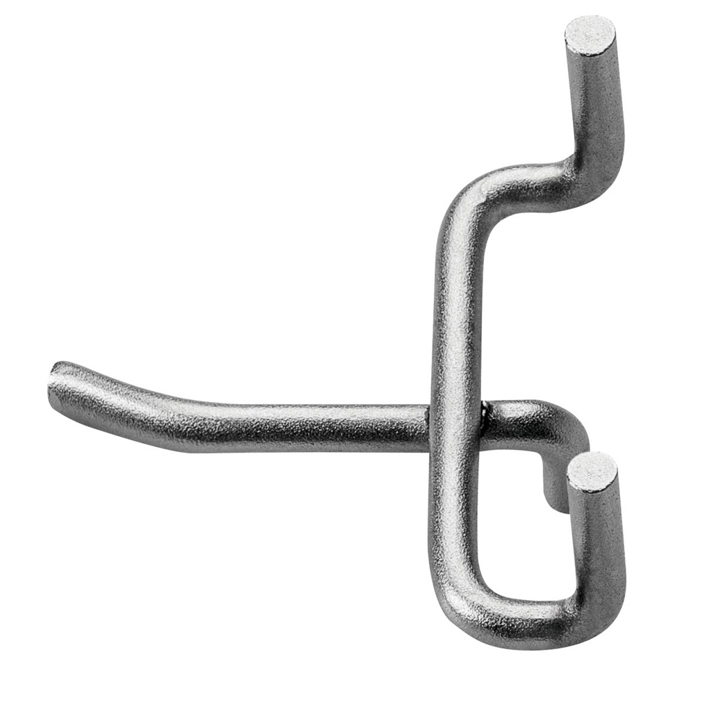 [44953992] KIT GANCHOS 65 MM PARA PANEL PERFORADO, 30 PIEZAS