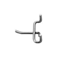 KIT GANCHOS 65 MM PARA PANEL PERFORADO, 30 PIEZAS