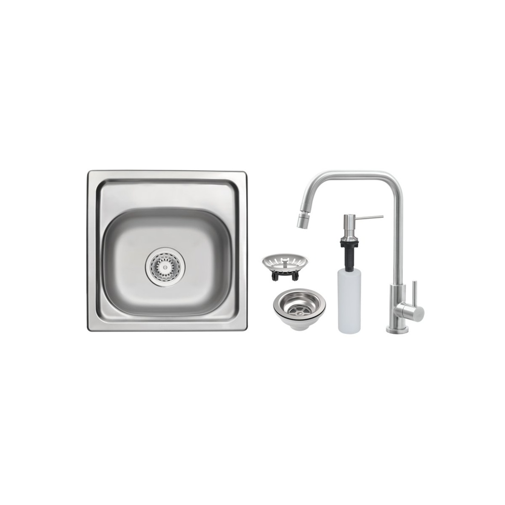 [93931142] - LAVAPLATOS CALIFORNIA 15 FX, PERFECTA, DE EMPOTRAR, EN ACERO INOX., 38X38 CM, CON ACCESORIOS