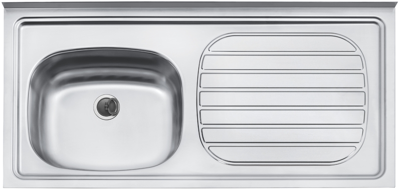 LAVAPLATOS FILO 40 FX, STANDARD, DE SOBREPONER EN ACERO INOX., 100X50 CM