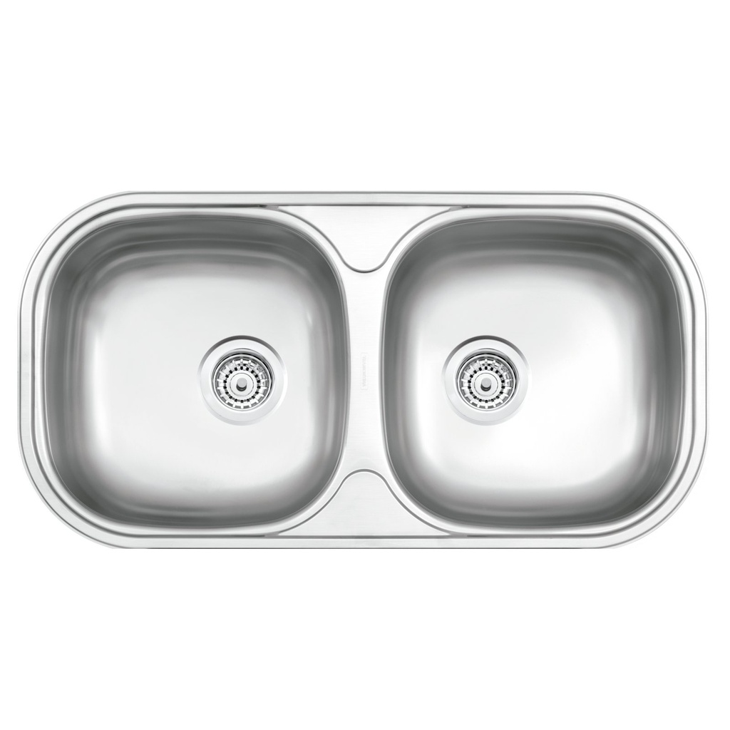 LAVAPLATOS ISIS 2C 34 BS, PRIME, DE EMPOTRAR, EN ACERO INOX., 78X39.80 CM