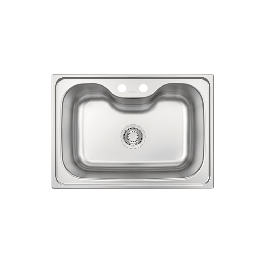 LAVAPLATOS MORGANA 60 FX, PRIME, DE EMPOTRAR, EN ACERO INOX., 69X49 CM