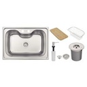 LAVAPLATOS MORGANA 60FX UNDERMOUNT EN ACERO INOX 69X49 + ACCESORIOS
